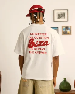 Answer Tee White