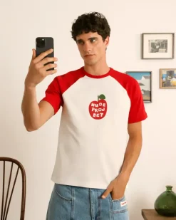 Apple Crew Raglan Tee
