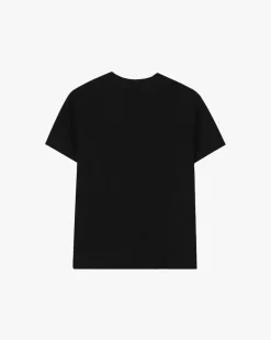Apple Crew Slim Tee Black