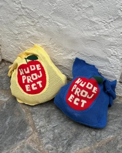 Apple Crochet Bag Yellow