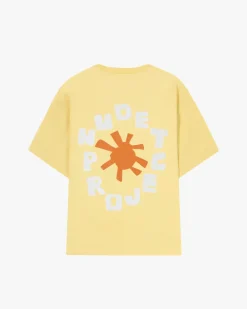 Astro Tee Pale Banana