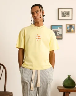 Astro Tee Pale Banana