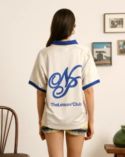 Basic Football Tee White