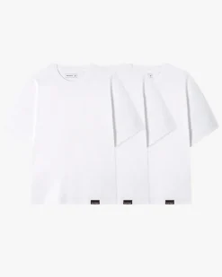 Basic Tee White 3Xpack