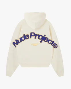 Beast Zip-Up Hoodie Marshmallow