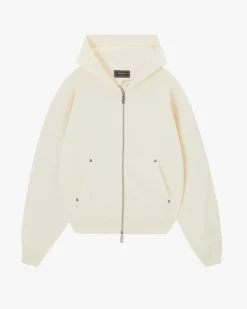 Beast Zip-Up Hoodie Marshmallow