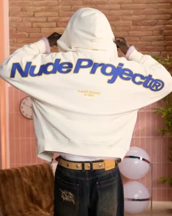 Beast Zip-Up Hoodie Marshmallow