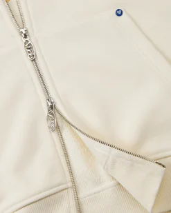 Beast Zip-Up Hoodie Marshmallow