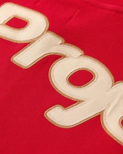 Beast Zip-Up Hoodie Red