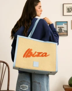 Big Raffia Bag