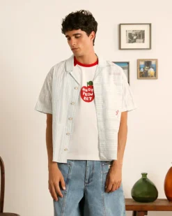 Block Shirt Baby Blue