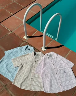 Block Shirt Baby Blue