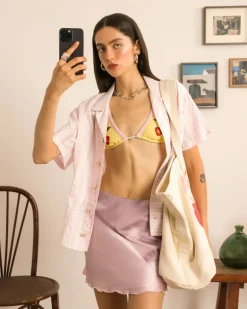 Block Shirt Pink