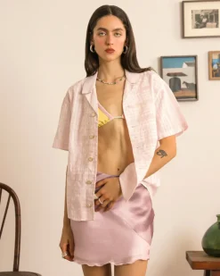 Block Shirt Pink