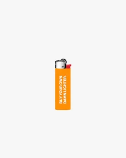 Buy Your Own Damn Lighter Orange