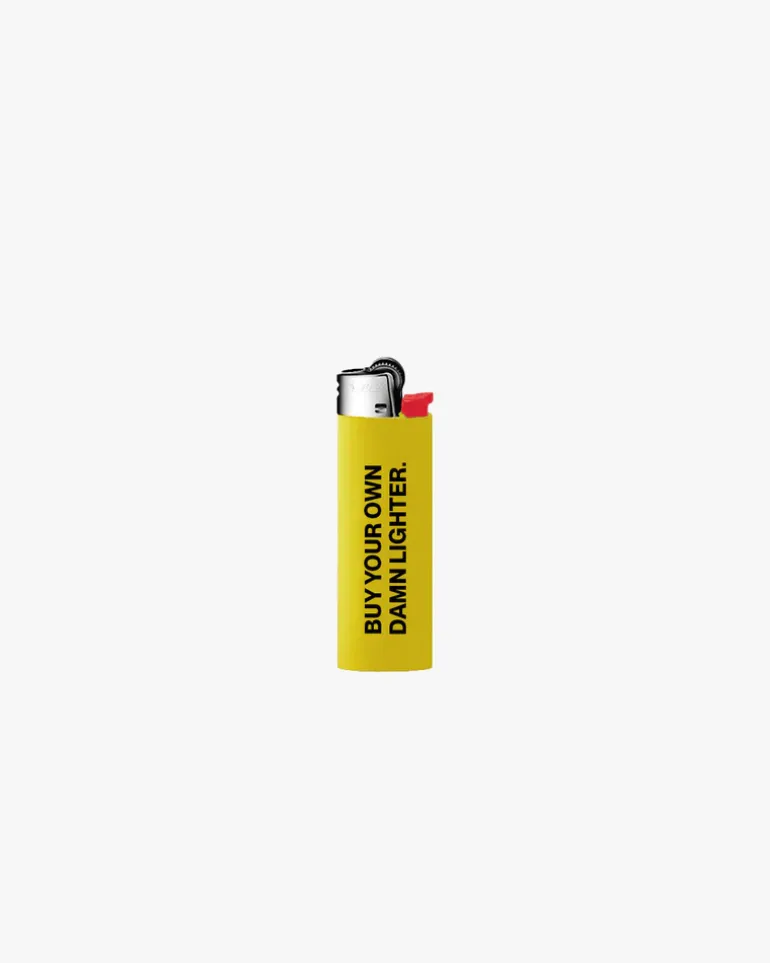 Buy Your Own Damn Lighter Yellow