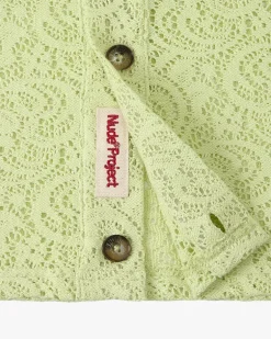 Camisa Romantica Verde