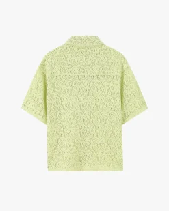 Camisa Romantica Verde