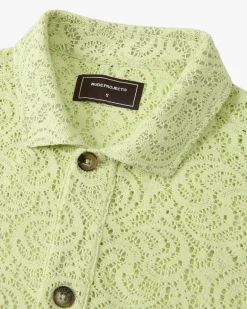 Camisa Romantica Verde