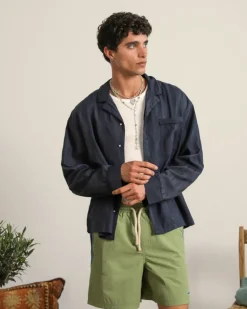 Camisa Sleepy Azul Marino