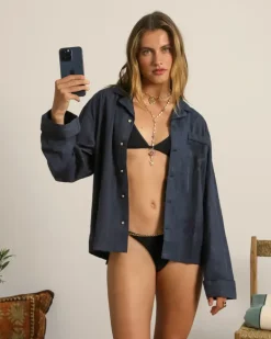 Camisa Sleepy Azul Marino