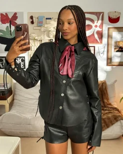 Camisa Sophisticated Cowgirl Leather