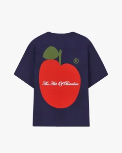 Camiseta Apple Azul Marino