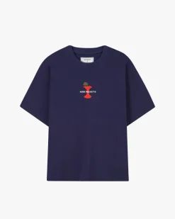 Camiseta Apple Azul Marino