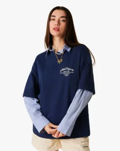 Camiseta Azul Marino Locally Hated