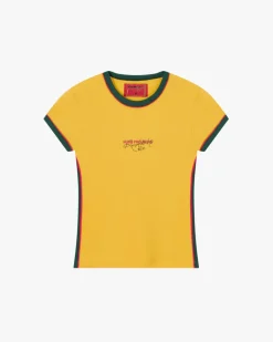 Camiseta Brasil Amarilla