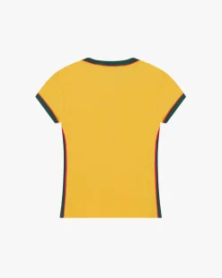 Camiseta Brasil Amarilla