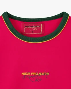Camiseta Brazil Rosa
