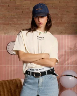 Camiseta Calculator Blanco Crema