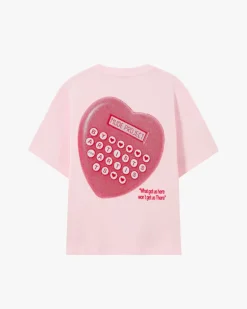 Camiseta Calculator Rosa