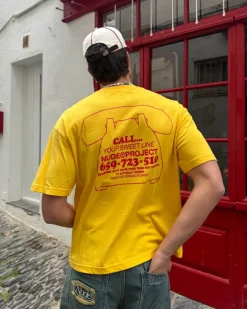 Camiseta Call Amarilla