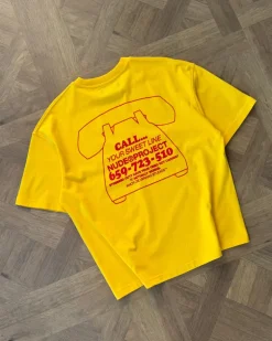 Camiseta Call Amarilla