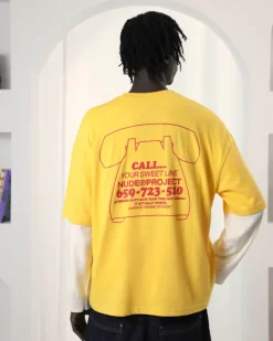 Camiseta Call Amarilla