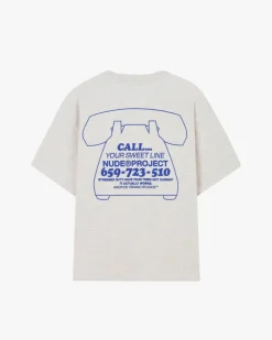 Camiseta Call Gris