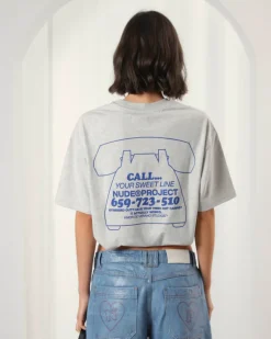 Camiseta Call Gris