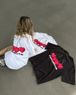 Camiseta Cherry Blanca