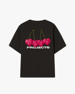 Camiseta Cherry Negra