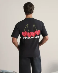 Camiseta Cherry Negra