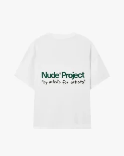 Camiseta Cult Kid Blanco Crema