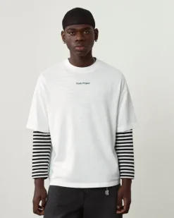 Camiseta Cult Kid Blanco Crema