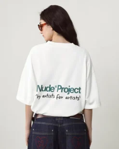 Camiseta Cult Kid Blanco Crema