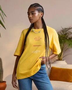 Camiseta Face Amarilla