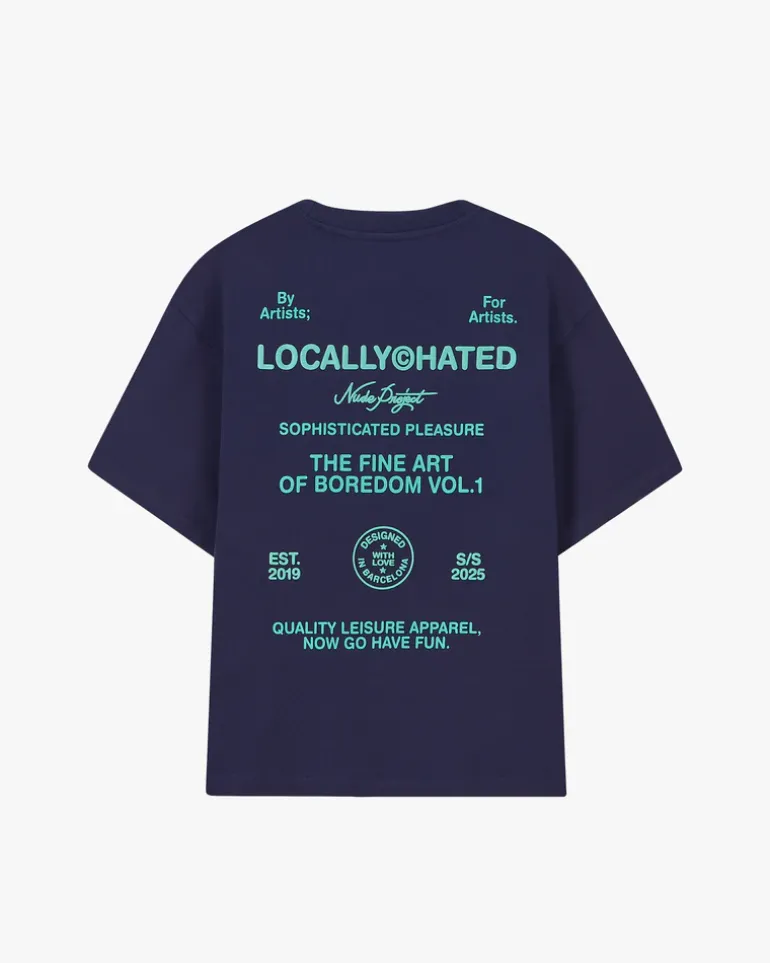 Camiseta Fine Art Azul Marino