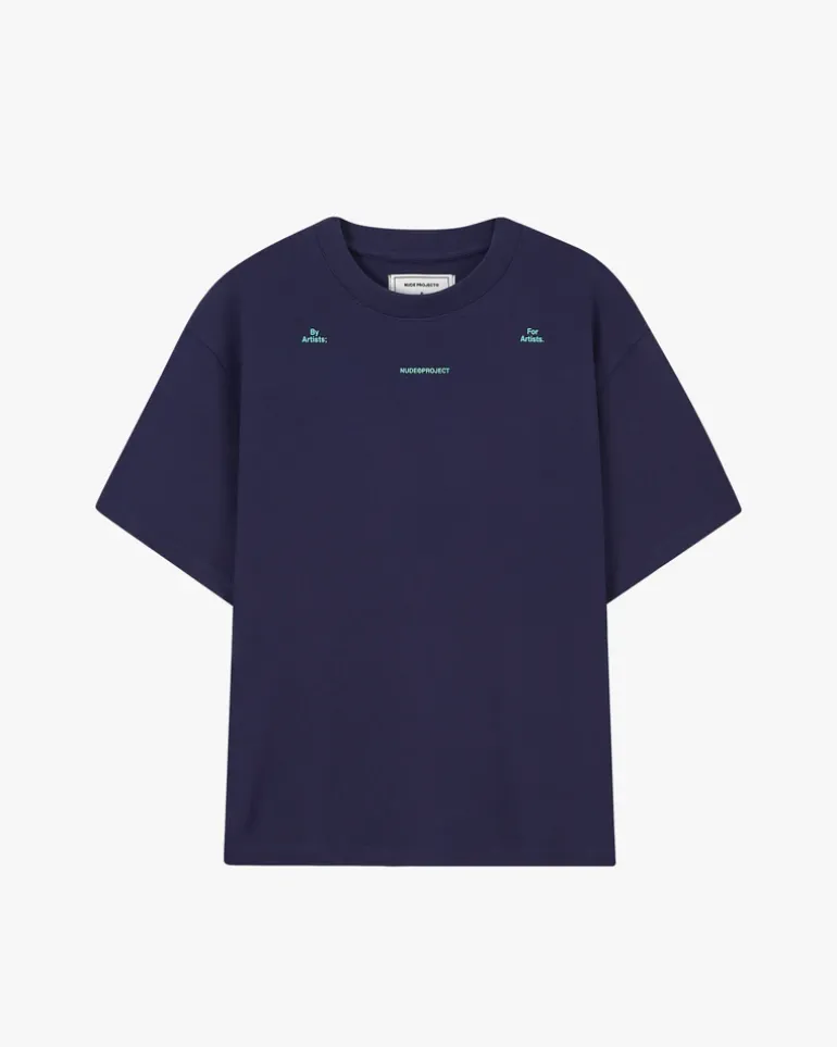 Camiseta Fine Art Azul Marino