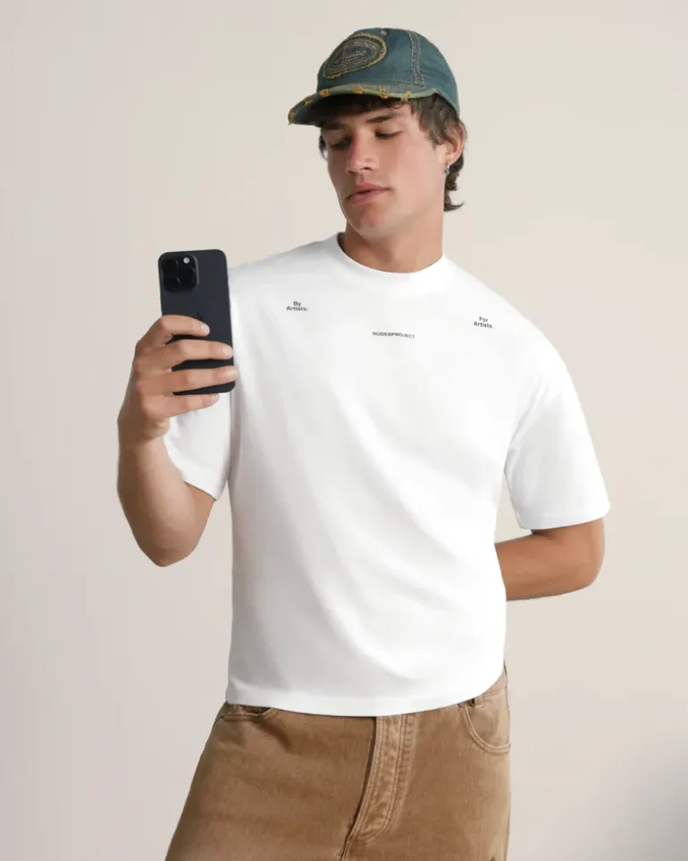 Camiseta Fine Art Blanca
