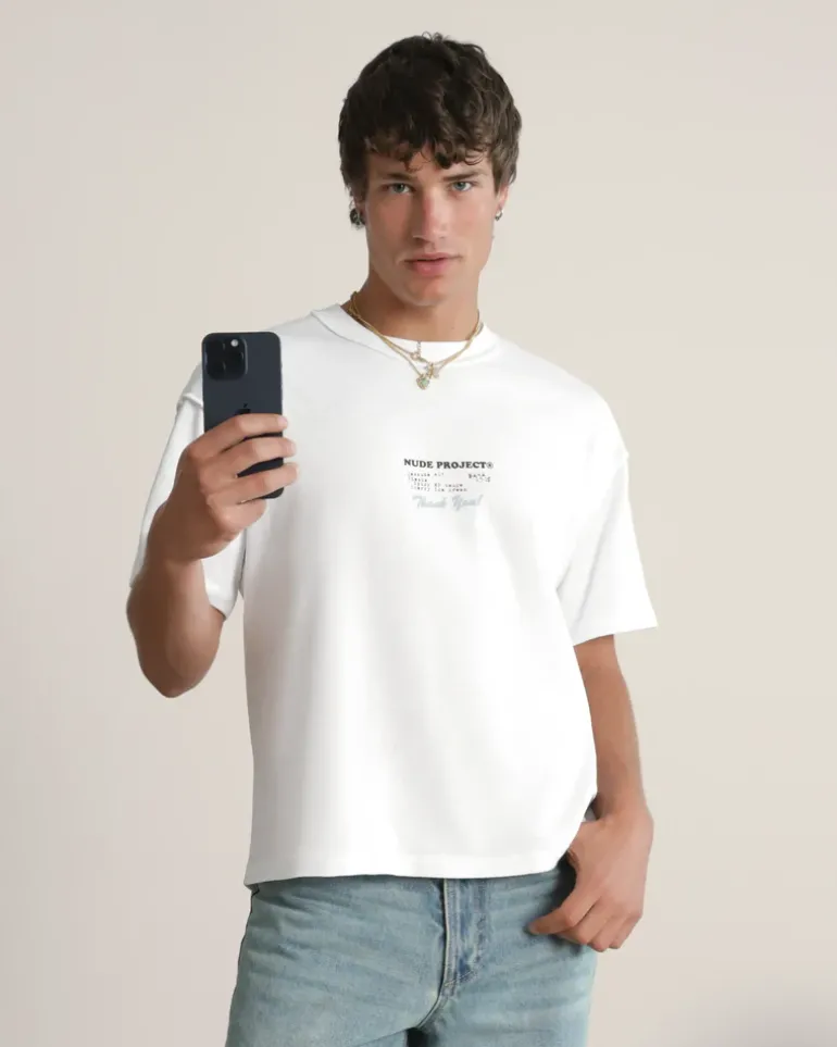 Camiseta Fuck Normal Blanca